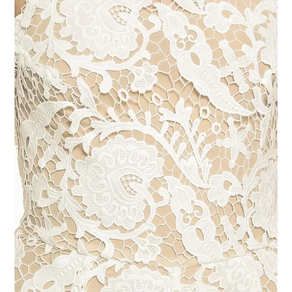 Stone Cold Fox White Lace Jumpsuit - Picture 4 of 7